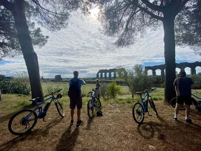 Rome:Appian Way E-bike Tour with Catacombs, Aqueducts & Food - Price and value at about $96.29 per person