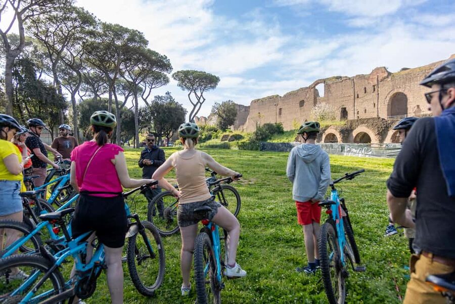 Rome:Appian Way E-bike Tour with Catacombs, Aqueducts & Food - Lunch or aperitivo: local products, plus the kind of break you actually want