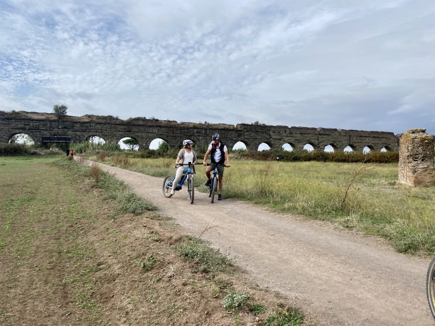 Rome:Appian Way E-bike Tour with Catacombs, Aqueducts & Food - Safety, comfort, and the riding reality