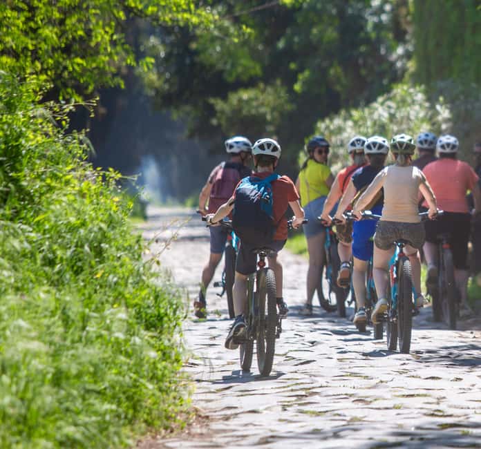 Rome:Appian Way E-bike Tour with Catacombs, Aqueducts & Food - The e-bike you ride, and why full suspension matters here