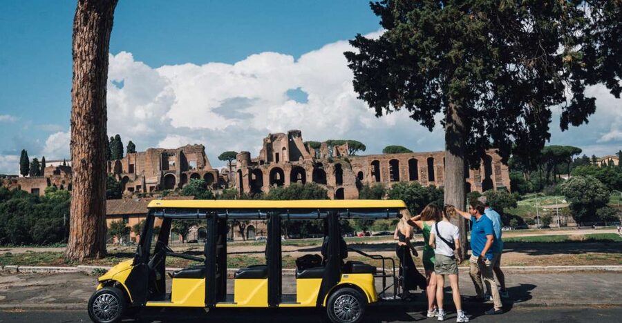 Rome: Appian Way Golf Cart Tour with Roman Catacombs Entry - Appian Way Golf Cart and Catacombs Tour: Key Highlights at a Glance
