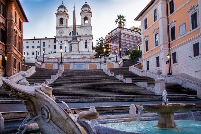 Rome at Night - Illuminating the Eternal City - Starting at the Spanish Steps in Piazza di Spagna