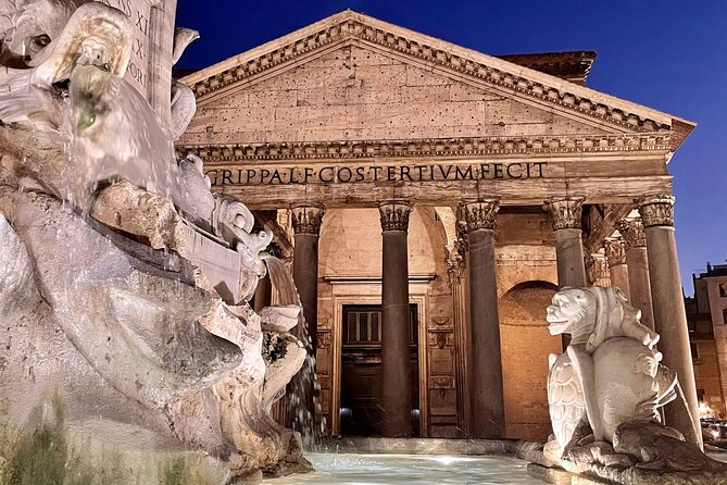 Rome at Night - Illuminating the Eternal City - Trevi Fountain’s nighttime lighting and how the coin moment works