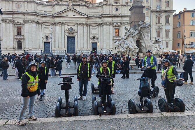 Rome at Night Segway Small Group Tour - Trevi Fountain glow: the most photographed stop for a reason
