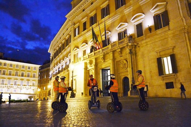 Rome at Night Segway Small Group Tour - Getting ready: orientation, helmets, and real safety comfort
