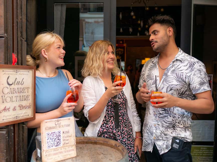 Rome: Bar Crawl with Local Guide & Drinks - Key things I’d plan around before you go