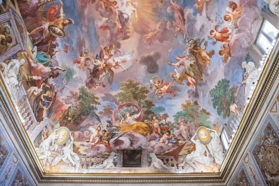 Rome: Borghese Gallery Skip-the-Line Ticket and Guided Tour - Inside the Villa Borghese: twenty rooms, marble, and ceiling frescoes
