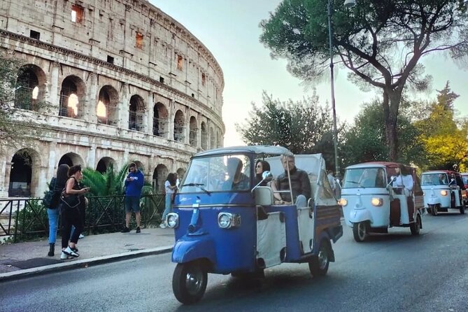 Rome by Ape Calessino Auto Rickshaw - Where and how you start: pickup, helmets, and short-stay planning