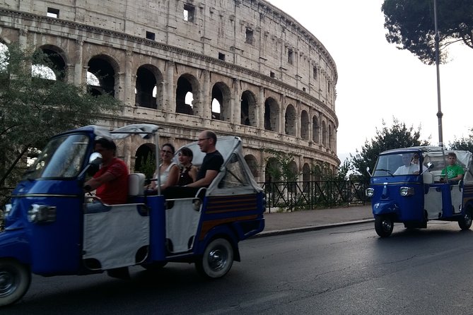 Rome by Ape Calessino Auto Rickshaw - Aventine and Janiculum views, plus the Vatican area