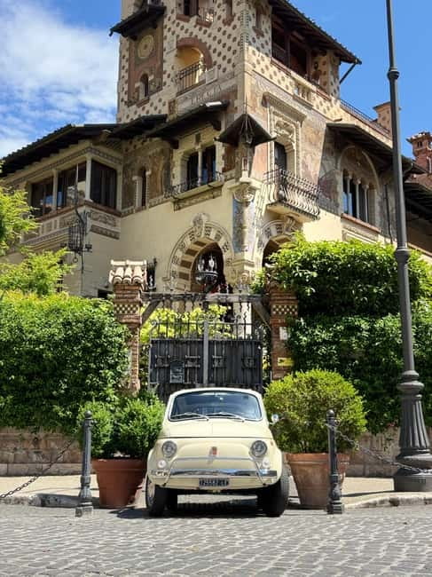 Rome by Fiat 500: Guided Sightseeing Tour by VintageFiat 500 - The big idea: seeing Rome by small car, not big bus