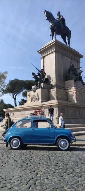 Rome by Fiat 500: Guided Sightseeing Tour by VintageFiat 500 - Piazza Navona as the final stop, and what to do after