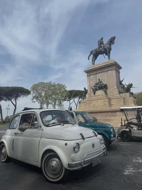 Rome by Fiat 500: Guided Sightseeing Tour by VintageFiat 500 - What the 2-hour format really means for your sightseeing plan