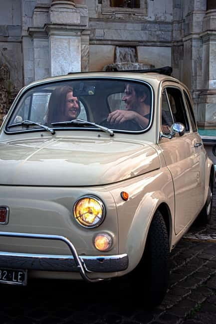 Rome by Fiat 500: Guided Sightseeing Tour by VintageFiat 500 - Where you meet, and how the tour starts in the Colosseum area