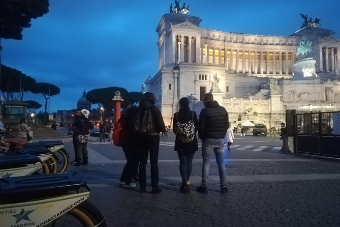 Rome by Night E-Bike Tour with Pizza Option - Roman Forum and Palatine Hill at Night, Without the Marathon
