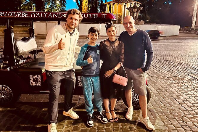 Rome by Night: Golf Cart Tour - Trevi Fountain and the Terrazza del Pincio viewpoint payoff