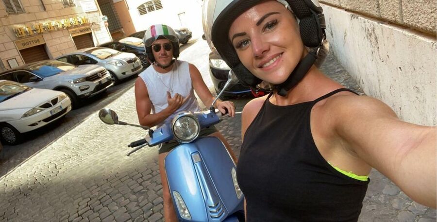 Rome by night on Vespa - Spanish Steps, Trevi Fountain, and the classic Rome photo loop