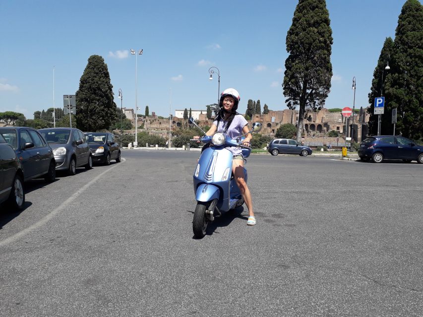 Rome by night on Vespa - Caracalla and Trastevere: where the city feels lived-in