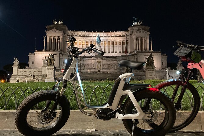 Rome by Night PRIVATE Bike Tour - Why Rome by Night works so well on an e-bike