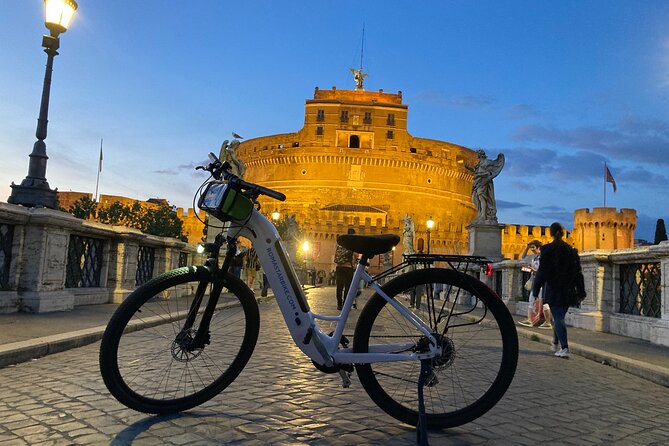 Rome by Night PRIVATE Bike Tour - Stop 1: Roman Forum and Fori Imperiali, the big starting point