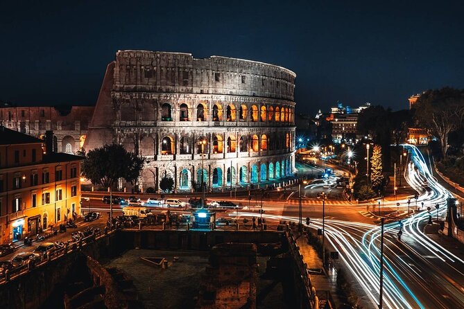 Rome by Night Private Golf Cart Tour - Roman Forum at Night: Ancient Stones, Better Lighting