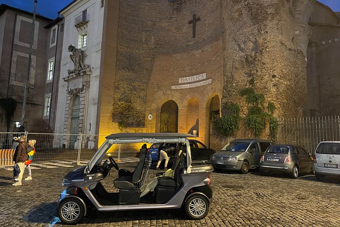 Rome by Night Private Golf Cart Tour - Gianicolo Terrace: the romantic view break