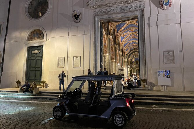 Rome by Night Private Golf Cart Tour - Castel SantAngelo to St Peter’s Square on foot and by cart