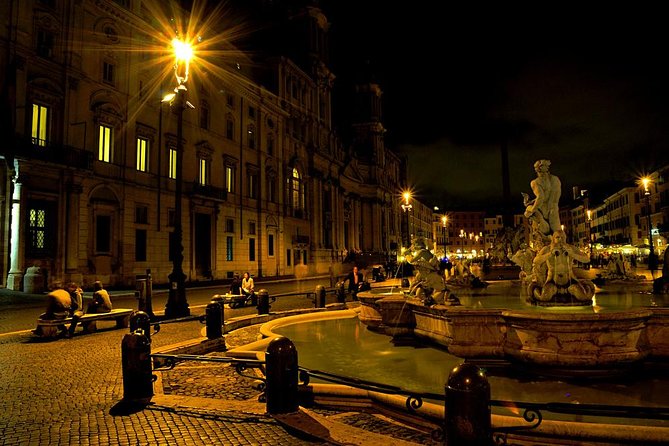 Rome By Night Private Tour with Pick Up - Capitol Hill, Roman Forum Area, and the Feeling of First Contact