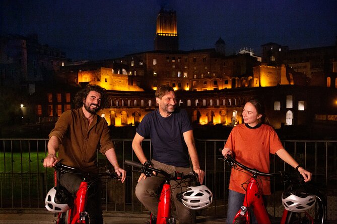 Rome by Night Tour with Top E-bike and optional Italian Dinner - Key highlights worth your attention