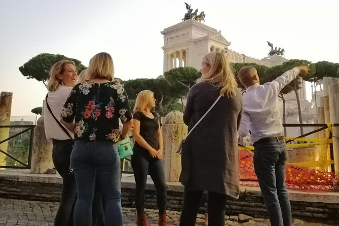 Rome by Night Vespa Tour - The private setup: pickup, helmets, and smart-casual riding