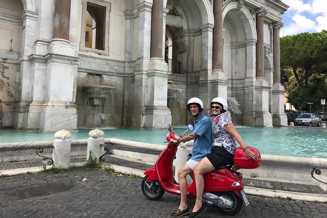 Rome by Vespa Semi Private Tour | MAX 6 PEOPLE GUARANTEED - Campidoglio and Michelangelo’s staircase: where Rome’s power echoes
