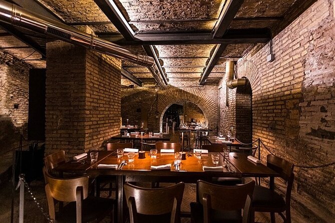 Rome Candlelight Wine and Dine in Ancient Ruins Near the Pantheon - VIP access to the Baths of Agrippa: what you’re paying for
