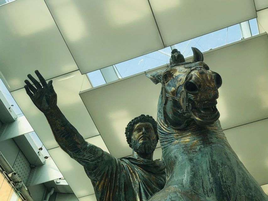 Rome: Capitoline Museums Private Guided Tour - The underground route through the Tabularium and the Roman Forum views