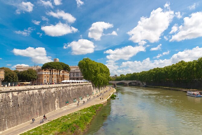Rome: Castel Sant’Angelo Priority Entry Ticket - The Rooftop Terrace Over Rome and the Tiber River