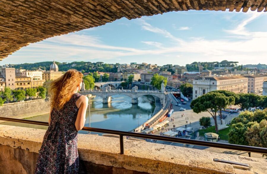 Rome: Castel Sant’ Angelo Ticket and Audio Guide - Upper levels, viewpoints, and planning a cafe break