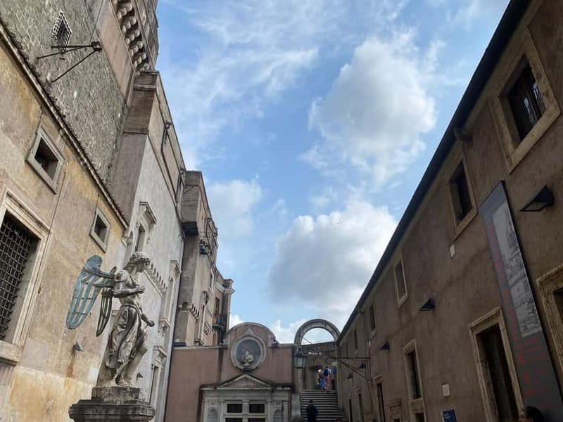 Rome: Castle Sant'Angelo Ticket w/ audioguide option - Rooftop terrace views, Rome’s skyline plus the Tiber and St Peter’s Dome