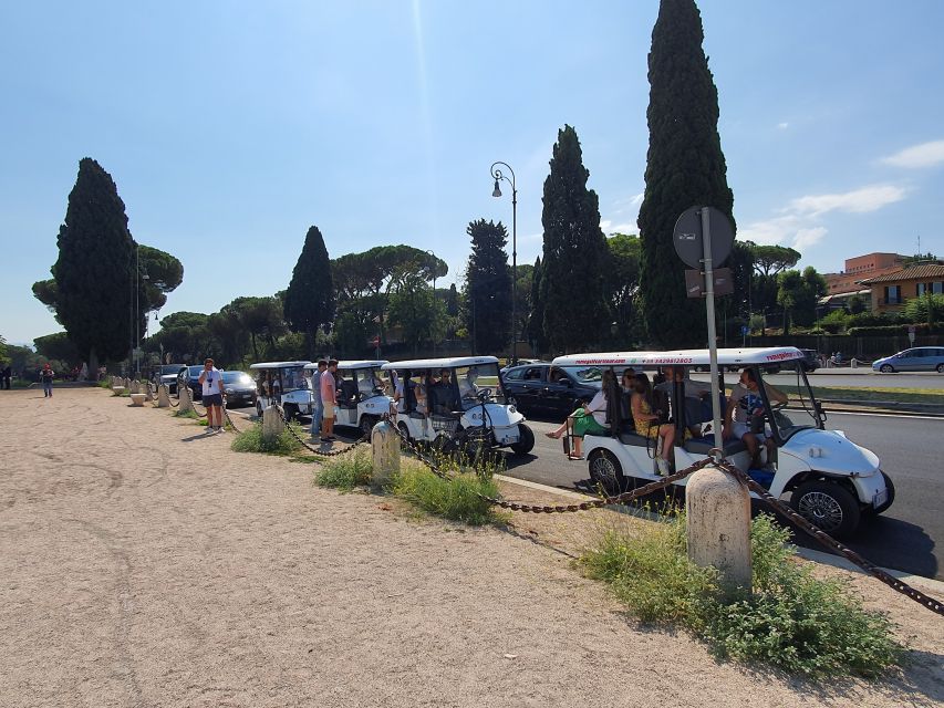 Rome: Catacombs and Appian Way Golf Cart Small-Group Tour - Key highlights to watch for