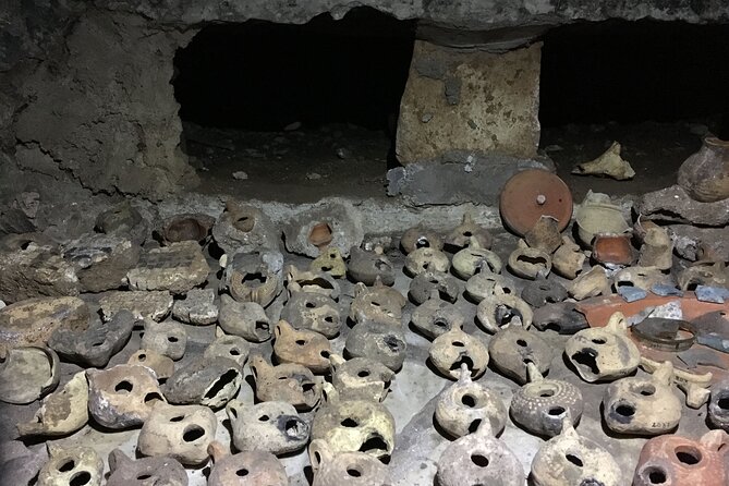 Rome Catacombs & Capuchin Crypts VIP Group Tour with Transfers - Inside the Roman Catacombs of St. Callixtus