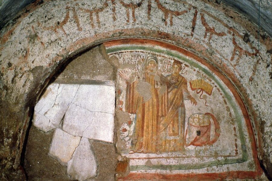 Rome: Catacombs of Domitilla Entry Ticket & Guided Tour - Masterfully-built chambers: what you feel, and what you learn