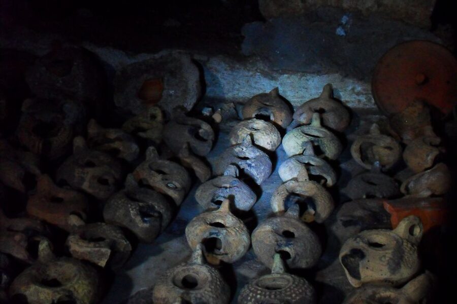 Rome: Catacombs of Domitilla Entry Ticket & Guided Tour - Price and value: $16 for entrance plus a guide in a small group