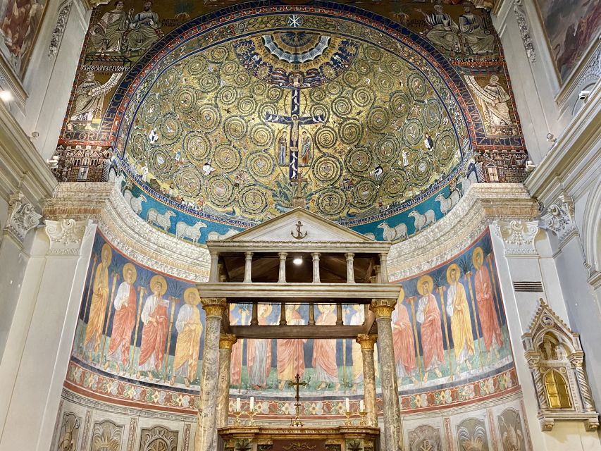 Rome: Catacombs & St Clement's Underground Semi-Private Tour - Domitilla catacombs: 16 meters down and burial life beyond city walls