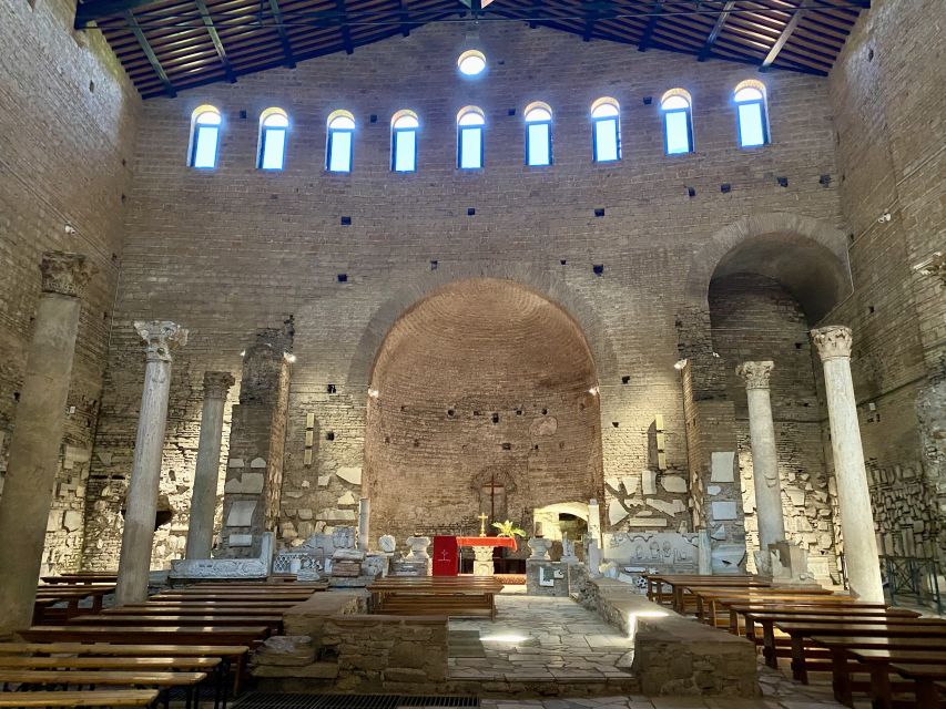 Rome: Catacombs & St Clement's Underground Semi-Private Tour - Group size, headsets, and guide delivery in a low-ceiling world