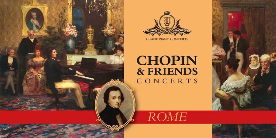 Rome: "Chopin & Italian Friends" Piano Concert - Chopin and Italian composer lines on one solo program
