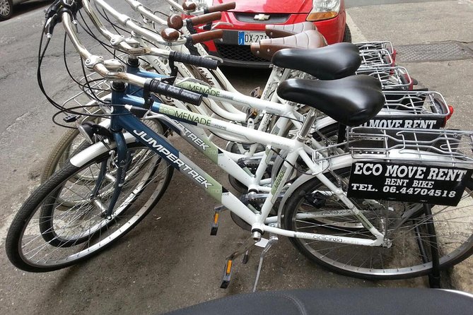Rome City Bike & E-Bike Daily Rental - How to use the lock and map like a pro