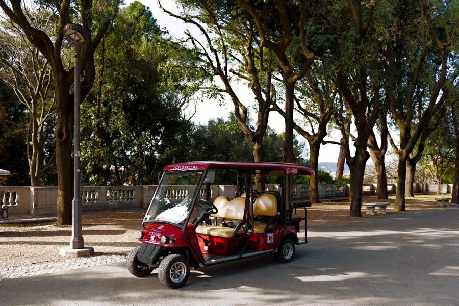 Rome: City Golf Cart at Night Tour - Pincio Promenade viewpoint time, Rome’s night skyline in one stop