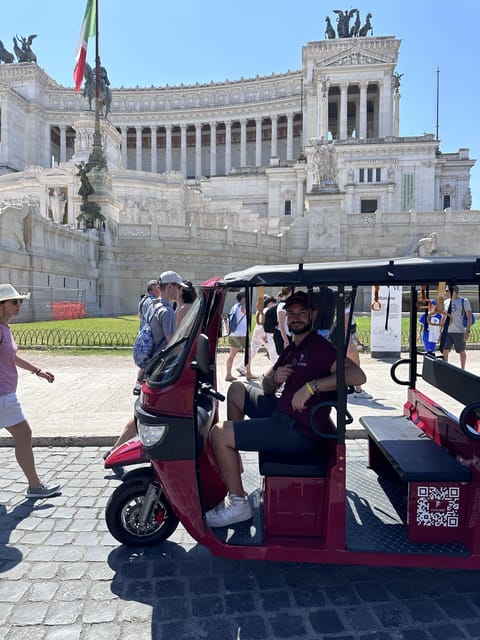 Rome: City Highlights E-Tuk Tuk Tour - Electric E-Tuk in Rome: why this is a smart format