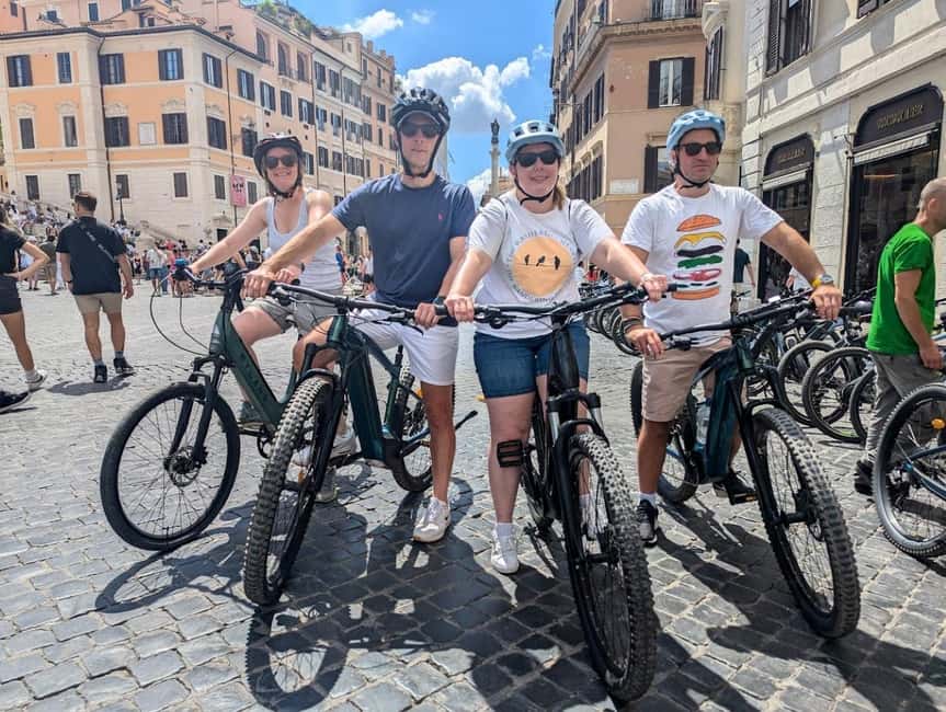 Rome: City Highlights Electric Bike Tour - St. Peter’s Basilica and the Vatican Quarter, Without Losing Half Your Day