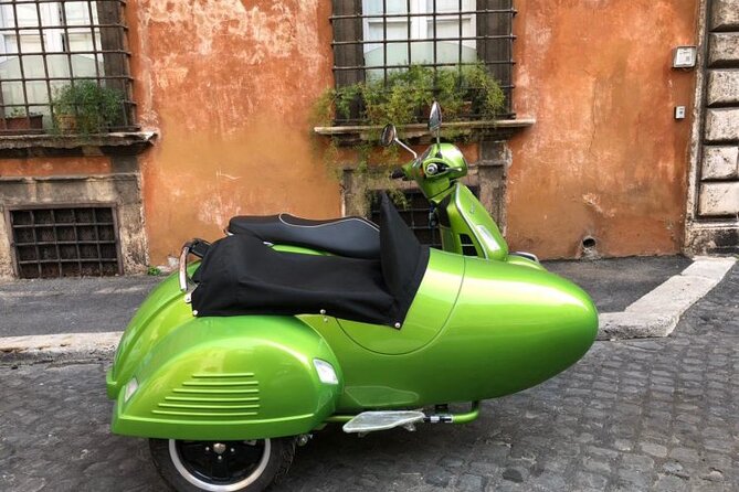Rome City Highlights & Hidden Gems: Vespa Sidecar Guided Tour - A Vespa Sidecar Ride That Feels Like Rome in Motion