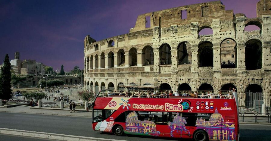 Rome: City Highlights Open-Top Bus Night Tour - Rome at Night, From Santa Maria Maggiore to the Colosseum