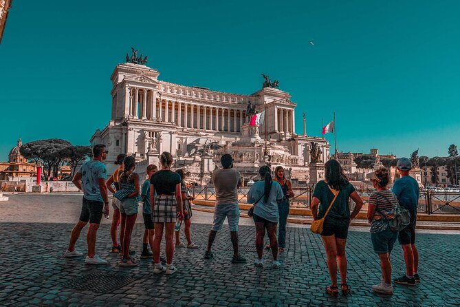 Rome City, Pantheon, and Trevi Fountain Walking Tour - Piazza Venezia and the forum story across three eras