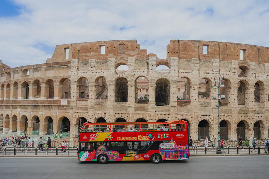 Rome: City Sightseeing Hop-on Hop-off Bus with Audioguide - The 100-Minute Loop: Where the Bus Takes You